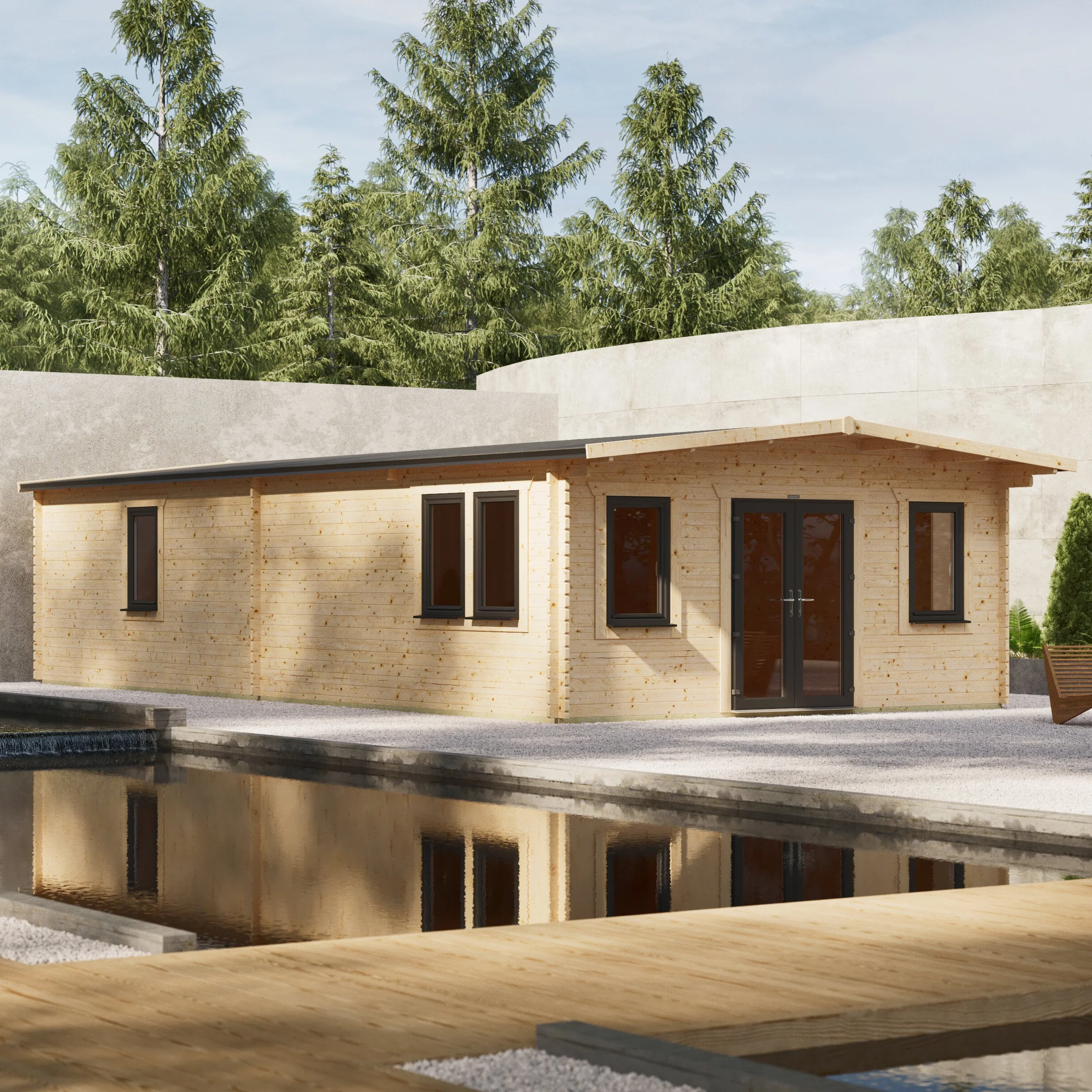 Extra Large Log Cabins